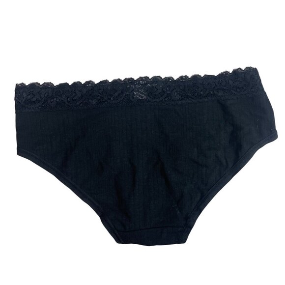 Felina Womens Black Lace Trim Panties Size S- NEW - Picture 3 of 7
